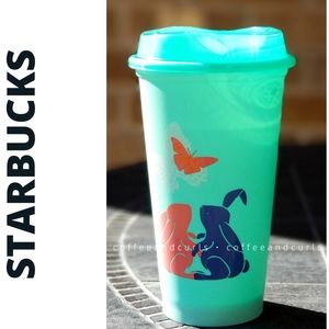 Starbucks Spring 2022 Green Bunny Single Grande Hot Cup 16oz NWT